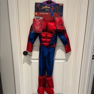 Marvel Spider-Man Kids Costume - Vibrant Red and Blue